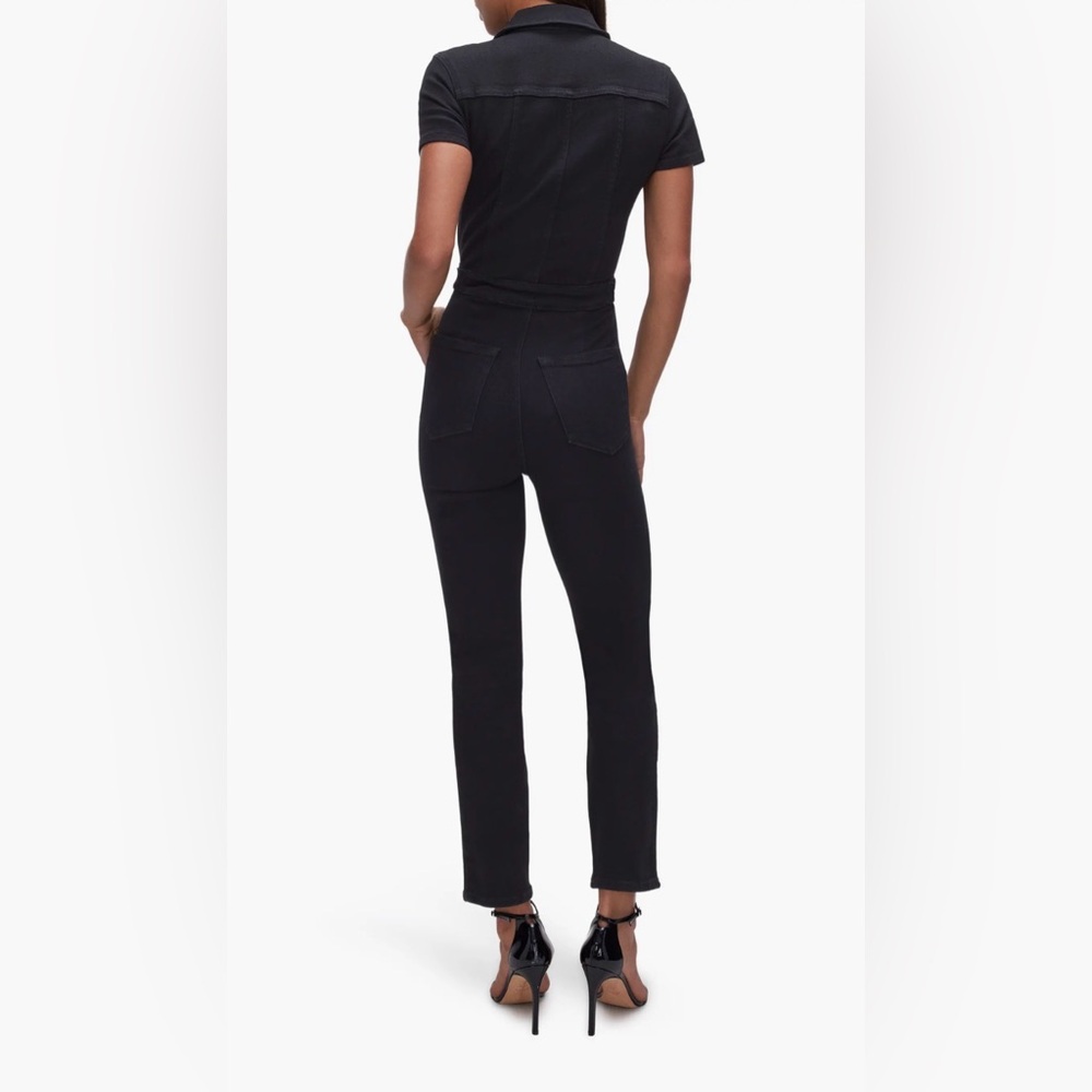 Good American Black Jumpsuit - Picture 2 of 7